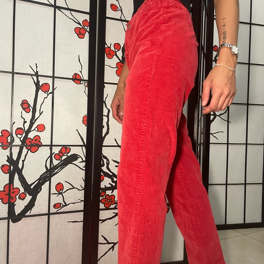 Brandy Melville red jeans